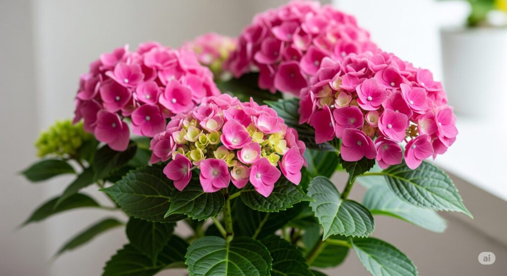 紫陽花の鉢植えを室内で長く楽しむコツ